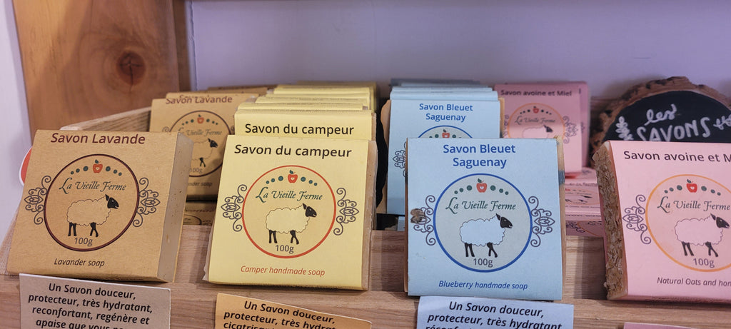 savon avoine et miel