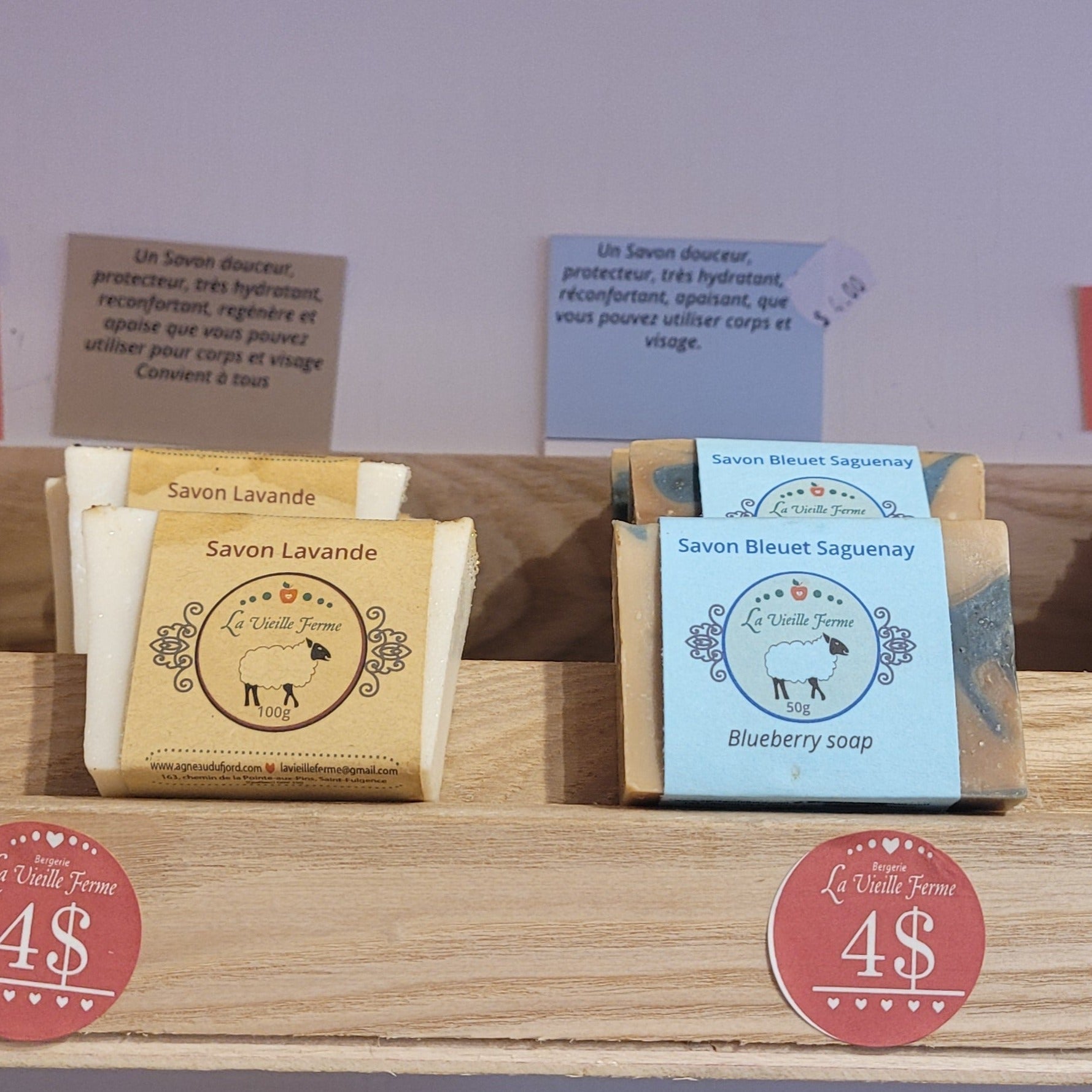 savon avoine et miel
