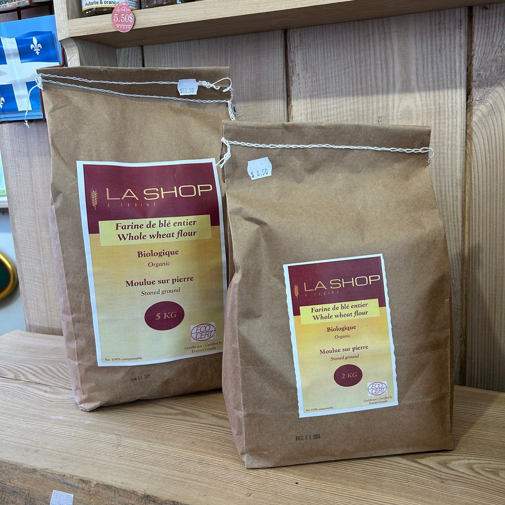 Farine biologique du Saguenay lac St-jean 2 kg