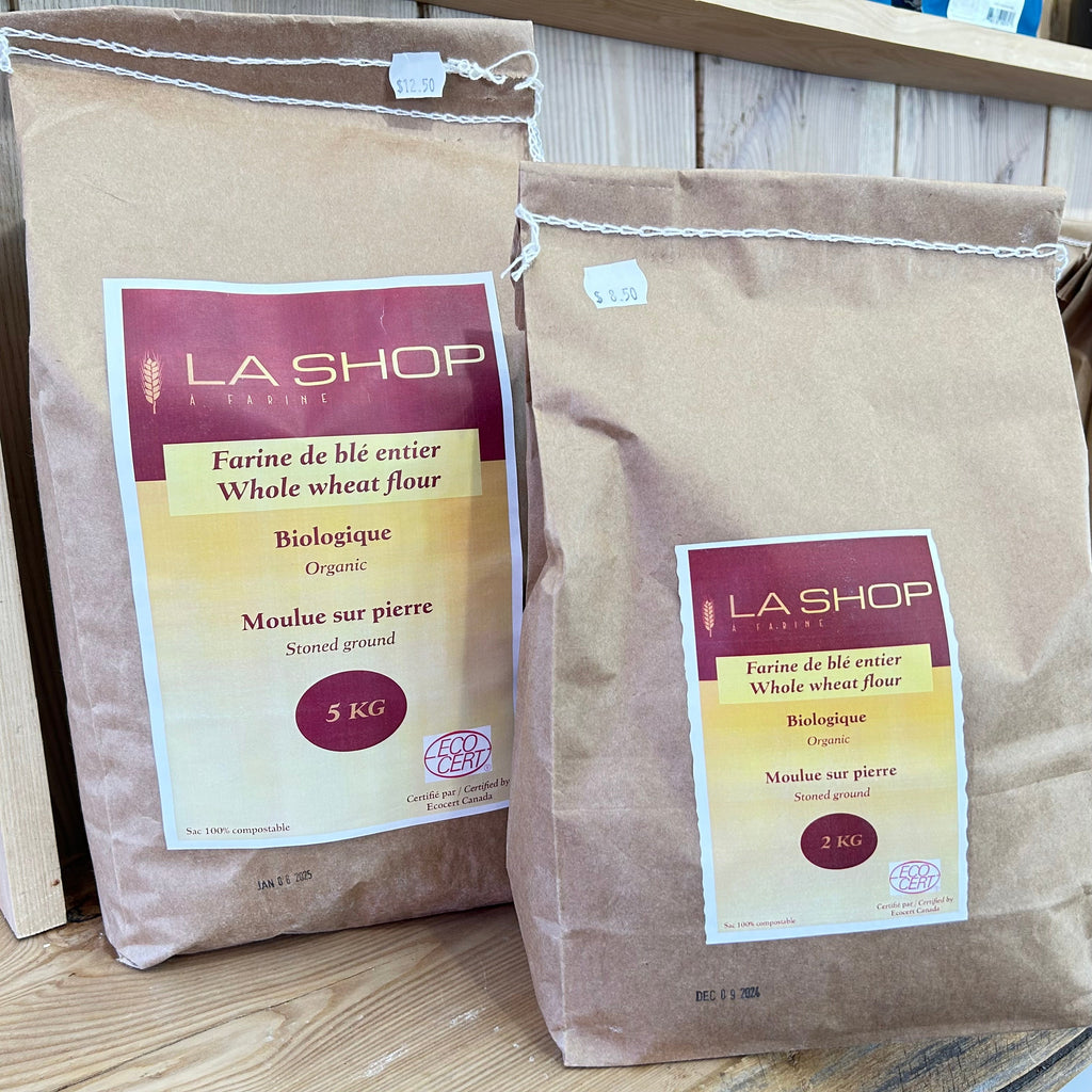 Farine biologique du Saguenay lac St-jean 2 kg